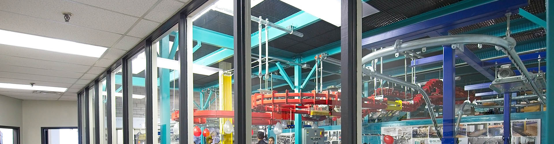 Pacline conveyor testing facility header image