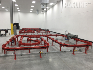 Paint and Finishing PACMAC Conveyor Serpentine Configuration