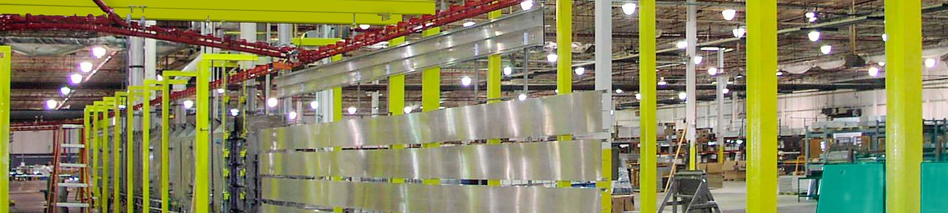 Conveyors to automate cleaning and other pre-treatment steps for metal finishing operations.