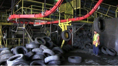 Turning Tires into Tiles and More!