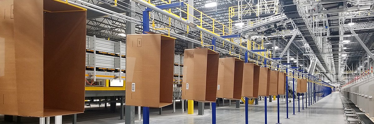 why use monorail-conveyors in distribution centers